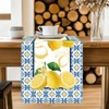 ANATTASOUL Table Runner Lemon 13"x72" Table Decorations, Durable Summer Dining