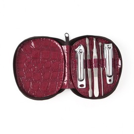 5-piece Cuticle Nail Clipper Set (Mini) Pouch 2ea