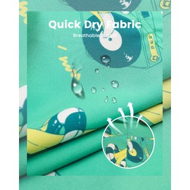 MaaMgic Mens Swim Trunks with Compression Liner 2 in 1 Swimming Shorts Stretch 5.5" Quick Dry Bathing Suits,Bananas Holiday,Large