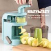 Badelite Vegetable Spiralizer 4-IN-1 Rotating Blade Veggie Spiralizer Zucchini Noodle