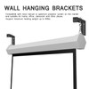 Universal Projector Screen Wall Mounted, 1 Pair Projector Screen Stand,