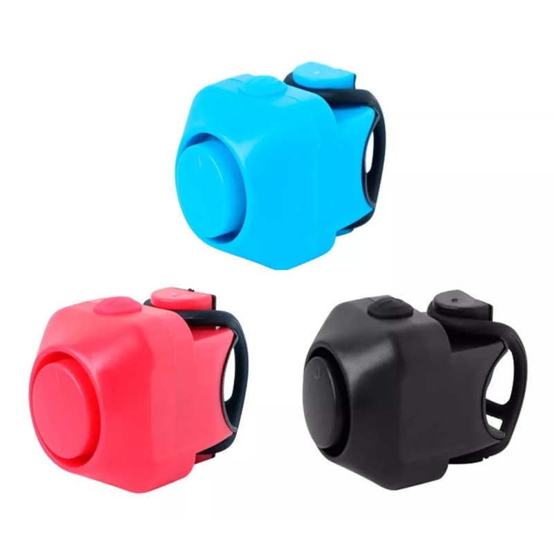 BIKE HORN Claxon Timbre Electrico Bicicleta Alto Poder Impermeab 130db