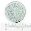 Miyuki Round Seed Bead Size 8/0 22g Crystal AB