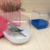 SEAFON Cubo de Baño de Aves Bañera de Aves Bañera