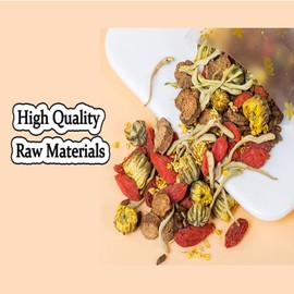 Liver Detox Tealiver, Liver Detox Cleanse Tea,Chrysanthemum Cassia Seed Tea,LiverTea Formula Chrysanthemum,Te De Higado Crisantemo,Te Chino Para Limpiar El HíGado Graso (30PC)