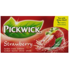 Pickwick Strawberry 20 tea bags, 1.50-Ounce Packages (Pack of 6)