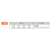 Shinwa Sokutei 75745 Folding Scale, 8 Sides, 5.9 inches (15