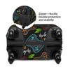 Lukbfall Video Game Joysticks Luggage Suitcase Covers Elastic Washable Funny