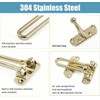 Litensh Door Chain Lock for Front Door, Swing Bar Door