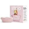 Stojo Collapsible Sandwich Box - Reusable Pocket Size Travel Camping