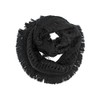 Black & Brown Unisex Winter Knit Infinity Scarf Lot 2