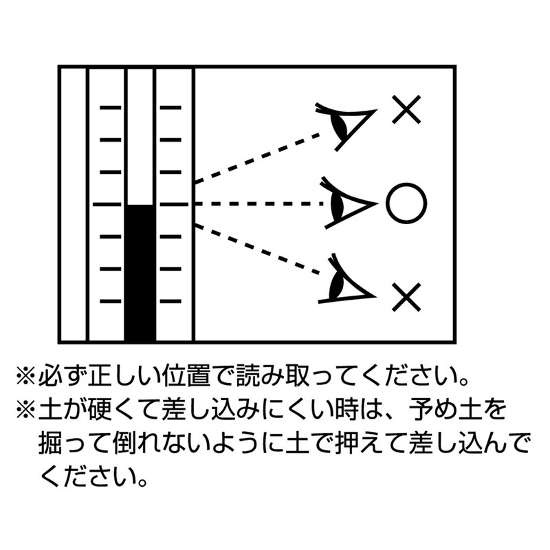 シンワ測定(Shinwa Sokutei) 気温地温計 O-4 ホワイト 72624