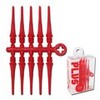 Fit Point PLUS (Fit Point PLUS) Dart Tip [Pack of 50] red