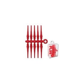 Fit Point PLUS (Fit Point PLUS) Dart Tip [Pack of 50] red