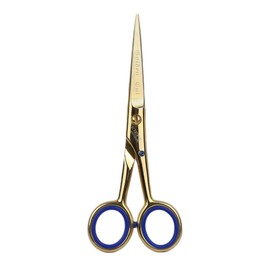 Kiepe 266 Golden Hair Cut Razor Scissors 5.5", Professional Hair Cutting Scissors 5.5" Inch (14cm), Premium Stainless Steel Hair Scissors for Hairdressers, Barbers,Salons