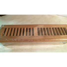 Unbranded Solid Oak Floor C168-OLF Diffuser/Vent, 2" x 12", FREE SHIPPING