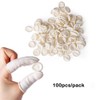 100 Pcs Finger Cots Disposable Latex Finger Covers Anti-Static Protective