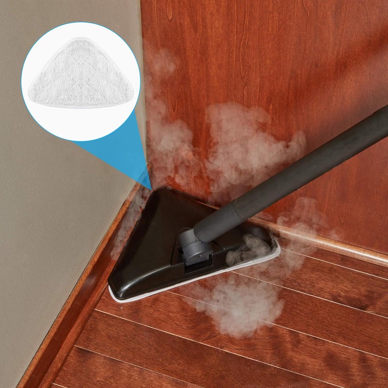 Zxglxinyao 6 Pcs for Vileda Steam Mop Pads, Washable Microfiber