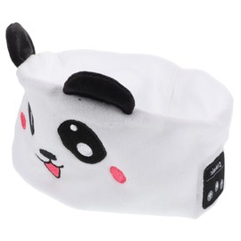 OSALADI Cozy Fleece Headband Headphones for Boy Girl Soft Wireless Music Band with Volume Limiter for Sleep Travel and Home Use Panda Design
