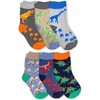 Jefferies Socks boys Boy s Dinosaur Pattern Cotton Crew Socks