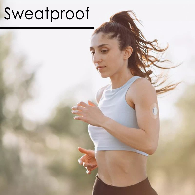Libre 3 Sensor Covers 100% Waterproof Adhesive Patches Stay Sweatproof