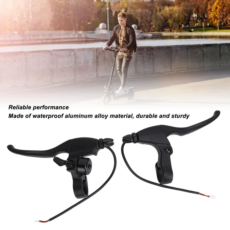 Electric Scooter Brake Handle 3 Pin Left Right Aluminium Alloy