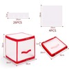 Vinsani 64 Bauble Xmas Christmas Tree Decorations Storage Box with