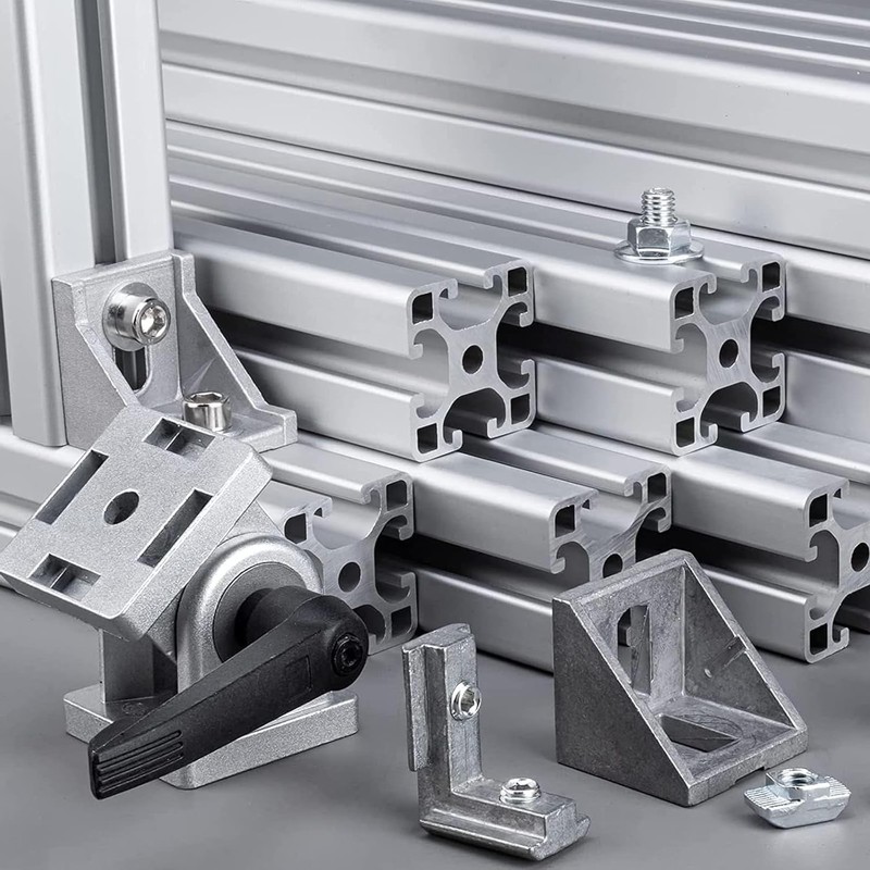 Boxonly 40mm x 40mm Inside Corner Bracket Gusset,Corner Brace Angle