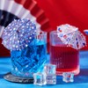 Chengu 100 Pcs 4th of July Cocktail Drink Umbrella Picks
