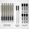 Nicpro 0.9 mm Art Mechanical Pencils Set in Gift Case,