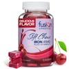 Fusion Lifestyle Chewable Iron Supplement for Women & Men -