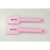 TUPPERWARE Dough Scraper Baking Top Scraper (2) Pink Children 2196