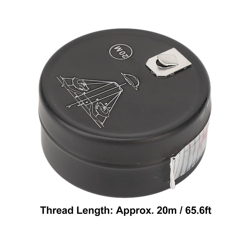 Pre-Inked Brow Mapping String, 20 M Eyebrow Mapping String, Pre-Dyed