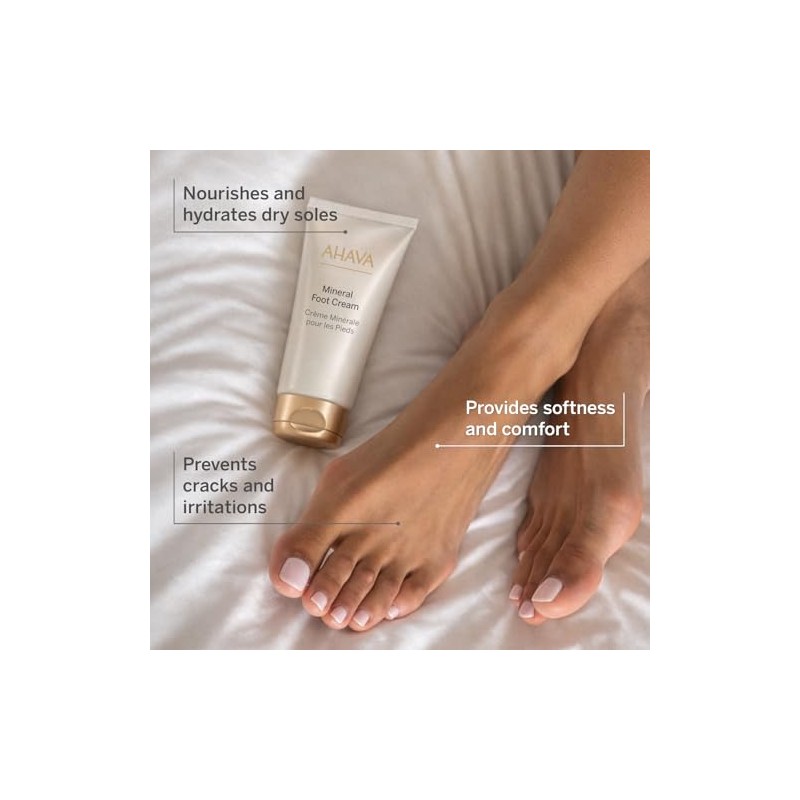 AHAVA Dead Sea Mineral Foot Creams