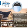 JUMBO 3 inch/4 inch ABS Mushroom Vent Cap