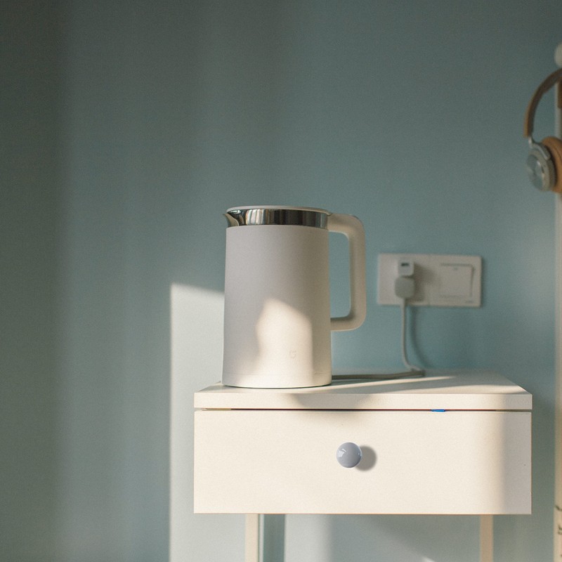 Perphin Ceramic Drawer Knobs, 12 Pack Grey Porcelain Cabinet Knobs