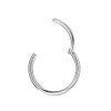JOFUKIN 18G Nose Ring Septum Clicker Helix Earrings Hoop 316L
