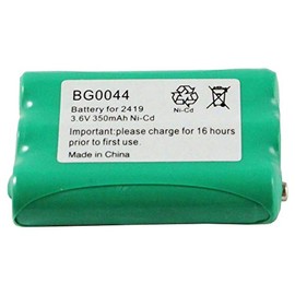 Fenzer Home Phone Battery BG0044 for Empire CPH-505 CPH505/ VTech 80-5542-00-00 80-5543-00-00 / AT&T 1231 2231 2419 2420 E2715 E2725 E5600 E1215 E1225