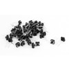 sourcingmap® 50 Pcs DIP 2 Pin Momentary Push Button Tactile