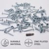(Pack of 100) Zinc Plated Steel 4.2 x 32mm Wood