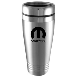Au-TOMOTIVE GOLD Stainless Steel Travel Mug for Mopar (Silver)