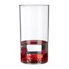 Premier Housewares Acrylic Tumbler with Floating Hearts, Clear/Red, 7 x
