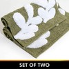 Chesapeake Monte Carlo 2Pc. Sage & White Bath Rug Set
