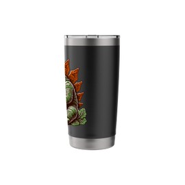 Japanese Kaiju Eating Kimchi Funny Stainless Steel Insulated Tumbler