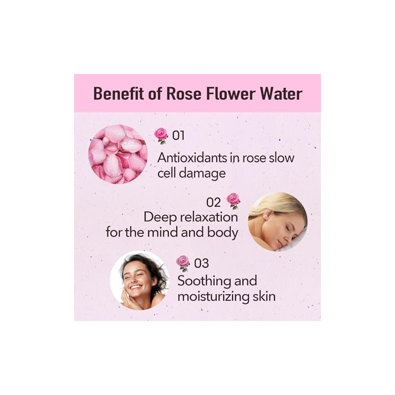Agua De Rosas 4 Oz. Rose Water by Pharmark
