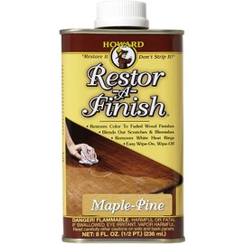 Howard Products RF2008 Restor-A-Finish, 8 oz, Maple-Pine, 8 Fluid Ounces