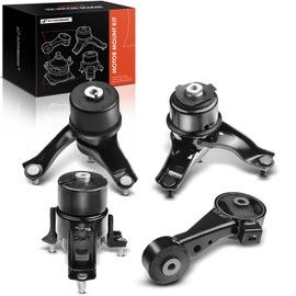 A-Premium 4PCS Engine Motor Mount and Transmission Mount and Torque Strut Mount Set Compatible with Toyota Camry LE SE XLE 2002 2003 2004 2005 2006 V6 3.0L Sedan, Automatic Transmission