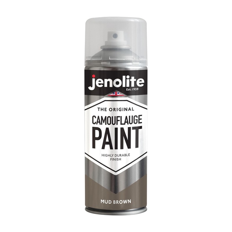 JENOLITE Army Camouflage Paint Twin Pack Olive Green & Mud