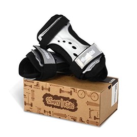 Simply Kids Wrist Guards - Wristsavers for Bike Skateboard Roller Skating Snowboarding for Children Youth Toddler Girl Boy - Wrist Support Protective Gear Wrist Pads