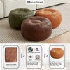 Louis Donné Unstuffed Pouf Ottoman Foot Rest Cover Only Storage